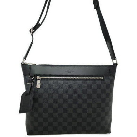 Louis Vuitton Damier Graphite Black Mick Shoulder Bag - Picture 1 of 8